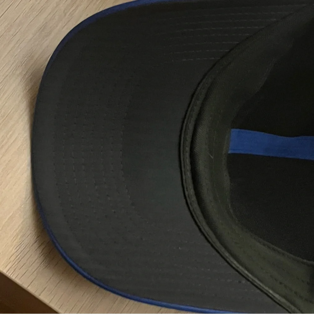 Nike Dri Fit Legacy 91 Hat Blue Cap Adjustable Center Swoosh Logo Golf - Picture 8 of 8